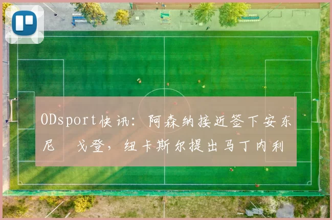ODsport快讯：阿森纳接近签下安东尼・戈登，纽卡斯尔提出马丁内利交换条件_交易_球员_谈判