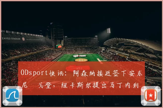 ODsport快讯：阿森纳接近签下安东尼・戈登，纽卡斯尔提出马丁内利交换条件_交易_球员_谈判