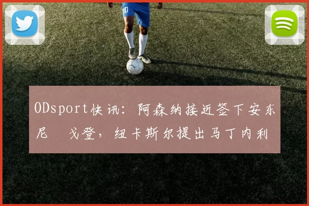 ODsport快讯：阿森纳接近签下安东尼・戈登，纽卡斯尔提出马丁内利交换条件_交易_球员_谈判