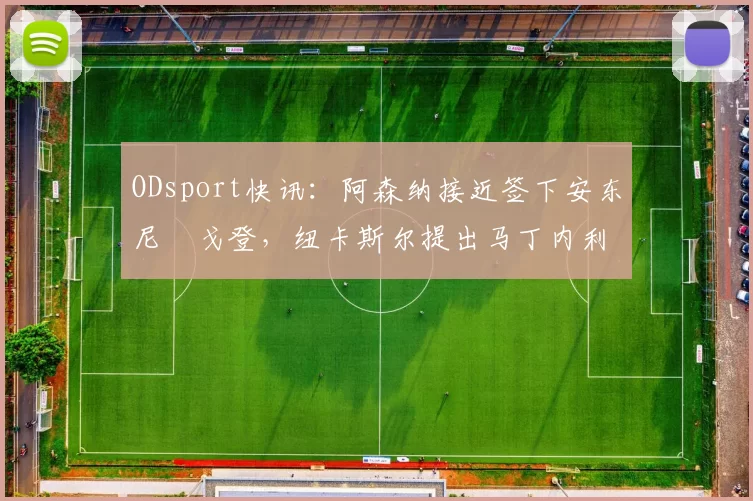 ODsport快讯：阿森纳接近签下安东尼・戈登，纽卡斯尔提出马丁内利交换条件_交易_球员_谈判