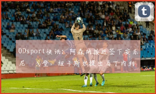 ODsport快讯：阿森纳接近签下安东尼・戈登，纽卡斯尔提出马丁内利交换条件_交易_球员_谈判