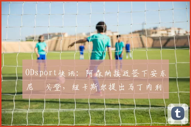 ODsport快讯:阿森纳接近签下安东尼・戈登,纽卡斯尔提出马丁内利交换条件_交易_球员_谈判
