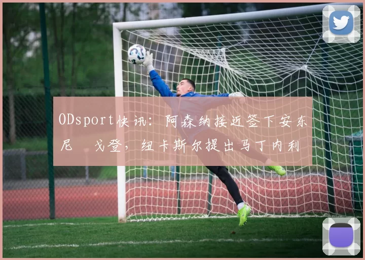 ODsport快讯：阿森纳接近签下安东尼・戈登，纽卡斯尔提出马丁内利交换条件_交易_球员_谈判