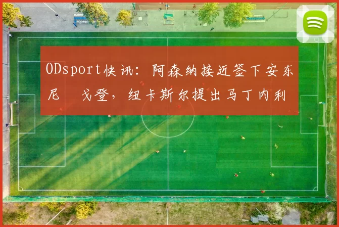 ODsport快讯：阿森纳接近签下安东尼・戈登，纽卡斯尔提出马丁内利交换条件_交易_球员_谈判