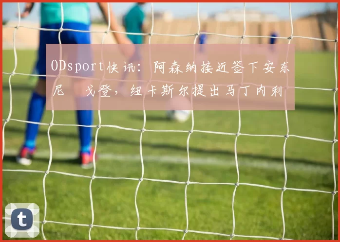 ODsport快讯:阿森纳接近签下安东尼・戈登,纽卡斯尔提出马丁内利交换条件_交易_球员_谈判