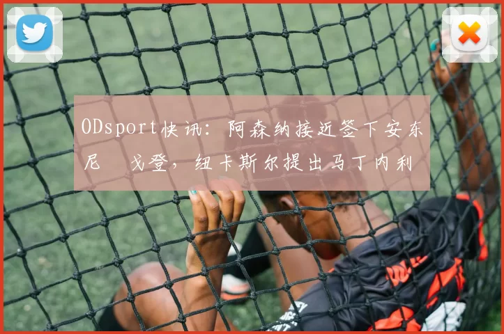 ODsport快讯:阿森纳接近签下安东尼・戈登,纽卡斯尔提出马丁内利交换条件_交易_球员_谈判
