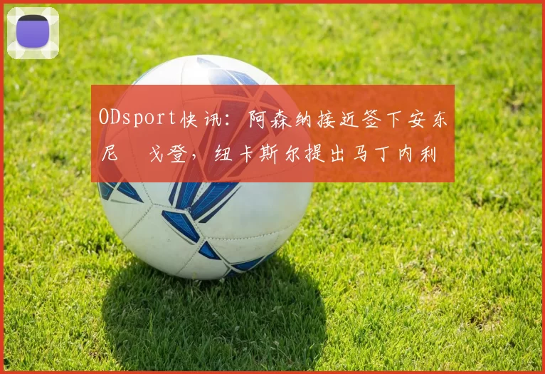 ODsport快讯:阿森纳接近签下安东尼・戈登,纽卡斯尔提出马丁内利交换条件_交易_球员_谈判