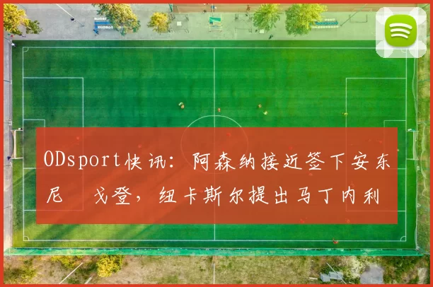 ODsport快讯:阿森纳接近签下安东尼・戈登,纽卡斯尔提出马丁内利交换条件_交易_球员_谈判