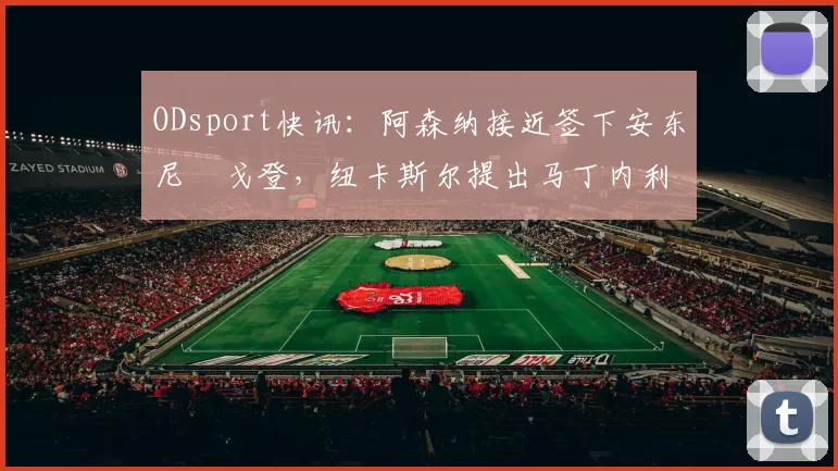 ODsport快讯：阿森纳接近签下安东尼・戈登，纽卡斯尔提出马丁内利交换条件_交易_球员_谈判