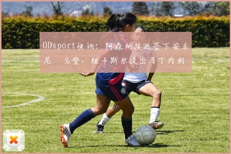 ODsport快讯：阿森纳接近签下安东尼・戈登，纽卡斯尔提出马丁内利交换条件_交易_球员_谈判