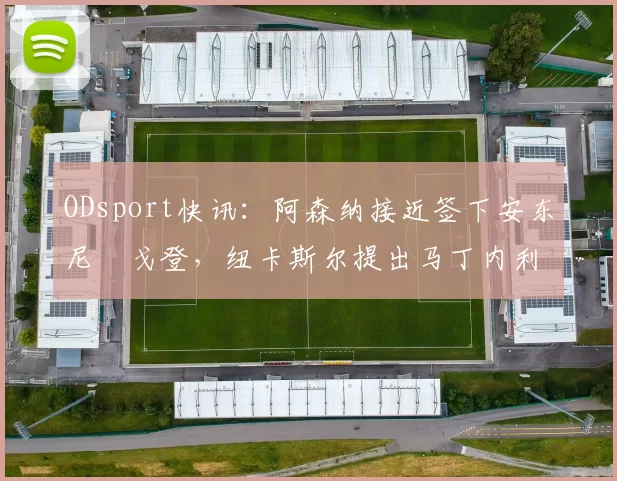 ODsport快讯：阿森纳接近签下安东尼・戈登，纽卡斯尔提出马丁内利交换条件_交易_球员_谈判