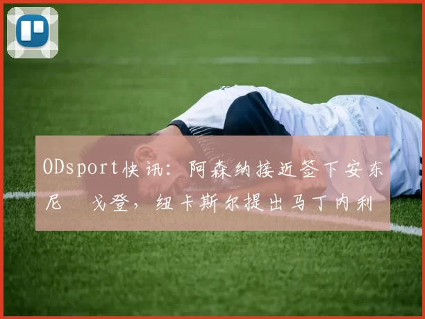 ODsport快讯:阿森纳接近签下安东尼・戈登,纽卡斯尔提出马丁内利交换条件_交易_球员_谈判