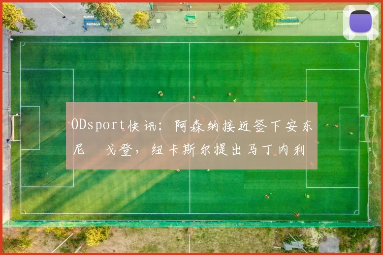 ODsport快讯：阿森纳接近签下安东尼・戈登，纽卡斯尔提出马丁内利交换条件_交易_球员_谈判