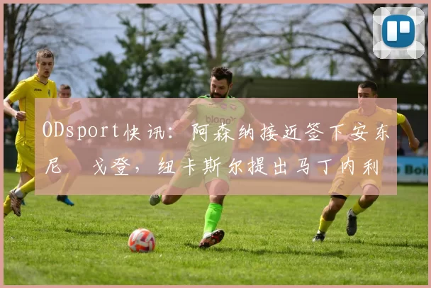 ODsport快讯:阿森纳接近签下安东尼・戈登,纽卡斯尔提出马丁内利交换条件_交易_球员_谈判
