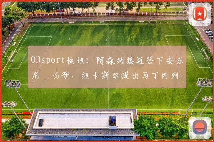 ODsport快讯：阿森纳接近签下安东尼・戈登，纽卡斯尔提出马丁内利交换条件_交易_球员_谈判