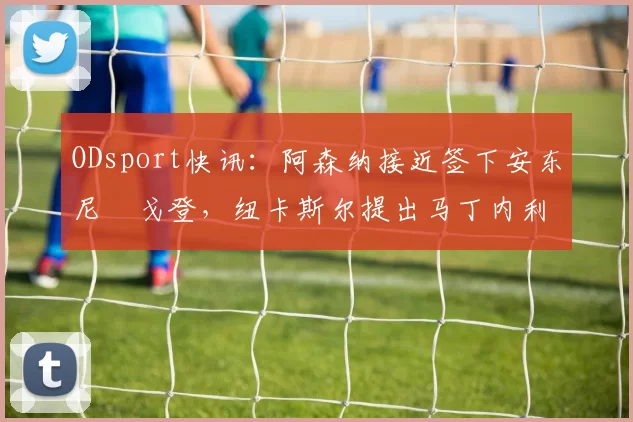 ODsport快讯：阿森纳接近签下安东尼・戈登，纽卡斯尔提出马丁内利交换条件_交易_球员_谈判