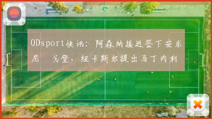 ODsport快讯：阿森纳接近签下安东尼・戈登，纽卡斯尔提出马丁内利交换条件_交易_球员_谈判