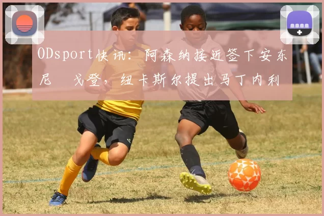 ODsport快讯：阿森纳接近签下安东尼・戈登，纽卡斯尔提出马丁内利交换条件_交易_球员_谈判