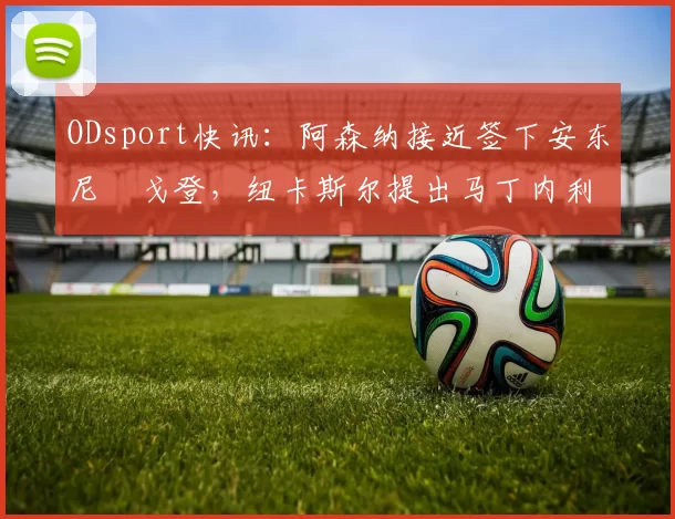 ODsport快讯：阿森纳接近签下安东尼・戈登，纽卡斯尔提出马丁内利交换条件_交易_球员_谈判