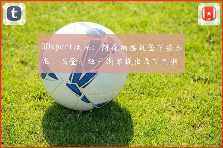ODsport快讯：阿森纳接近签下安东尼・戈登，纽卡斯尔提出马丁内利交换条件_交易_球员_谈判