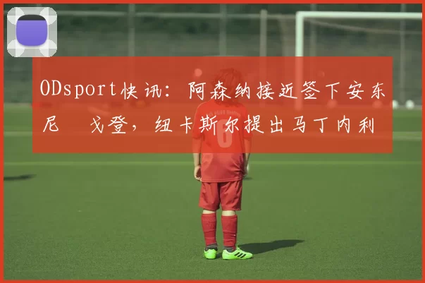 ODsport快讯：阿森纳接近签下安东尼・戈登，纽卡斯尔提出马丁内利交换条件_交易_球员_谈判