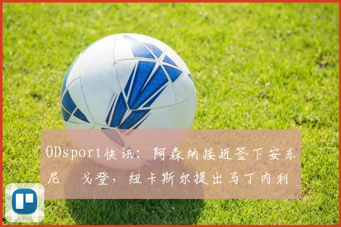 ODsport快讯：阿森纳接近签下安东尼・戈登，纽卡斯尔提出马丁内利交换条件_交易_球员_谈判