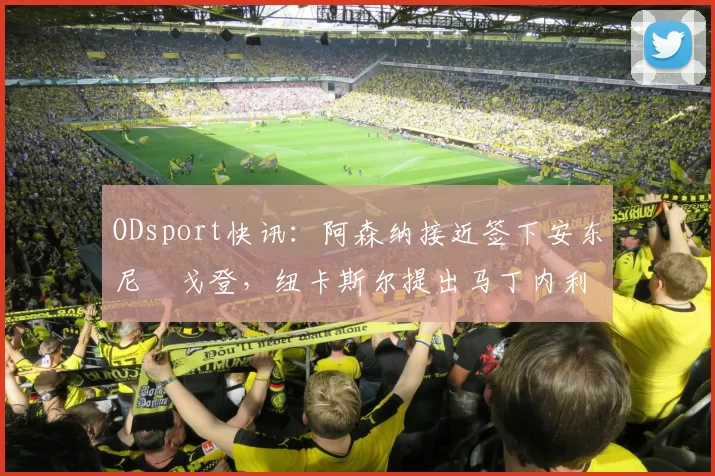 ODsport快讯：阿森纳接近签下安东尼・戈登，纽卡斯尔提出马丁内利交换条件_交易_球员_谈判