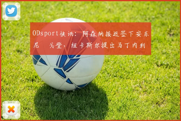 ODsport快讯：阿森纳接近签下安东尼・戈登，纽卡斯尔提出马丁内利交换条件_交易_球员_谈判