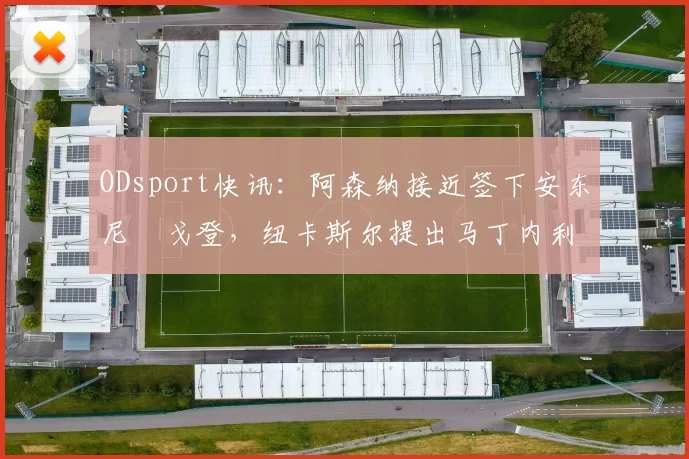 ODsport快讯：阿森纳接近签下安东尼・戈登，纽卡斯尔提出马丁内利交换条件_交易_球员_谈判
