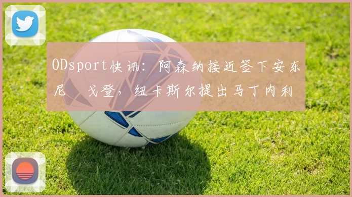 ODsport快讯：阿森纳接近签下安东尼・戈登，纽卡斯尔提出马丁内利交换条件_交易_球员_谈判